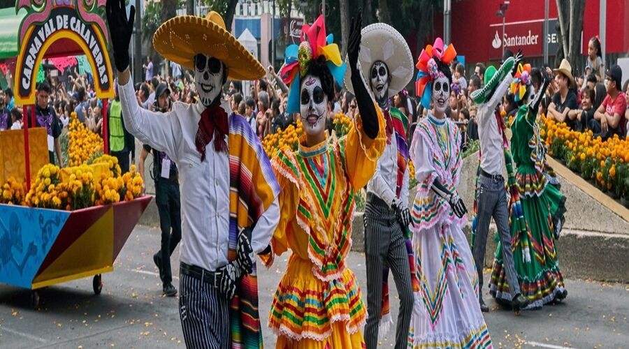 Ölüler Bayramında Meksika