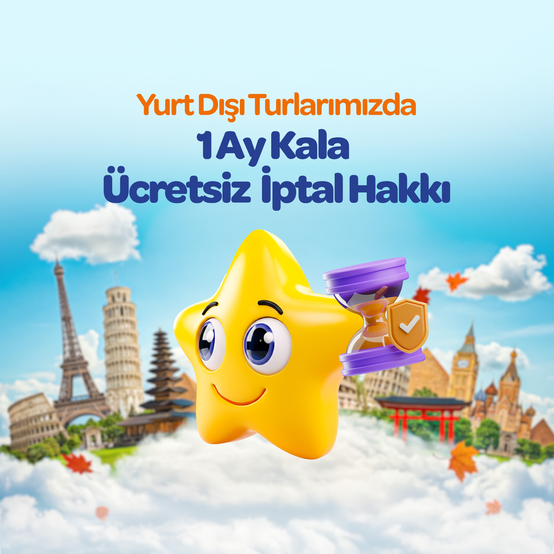 Yurtdışı Ücretsiz İptal