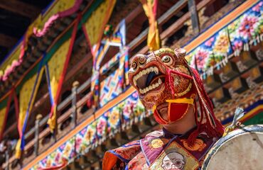 Renkli Festivaller Nepal & Bhutan  (Nepal'de Holi, Bhutan'da Tscheu Festivali)